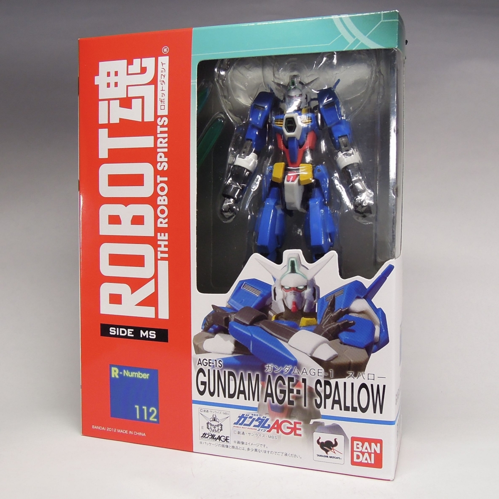 ガンプラ旧キット2672: ROBOT魂 ガンダムAGE-1 スパロー レビュー